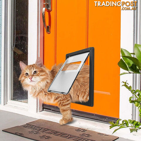 Pet Cat Dog Safe Security Flap Locking Door - V63-822821