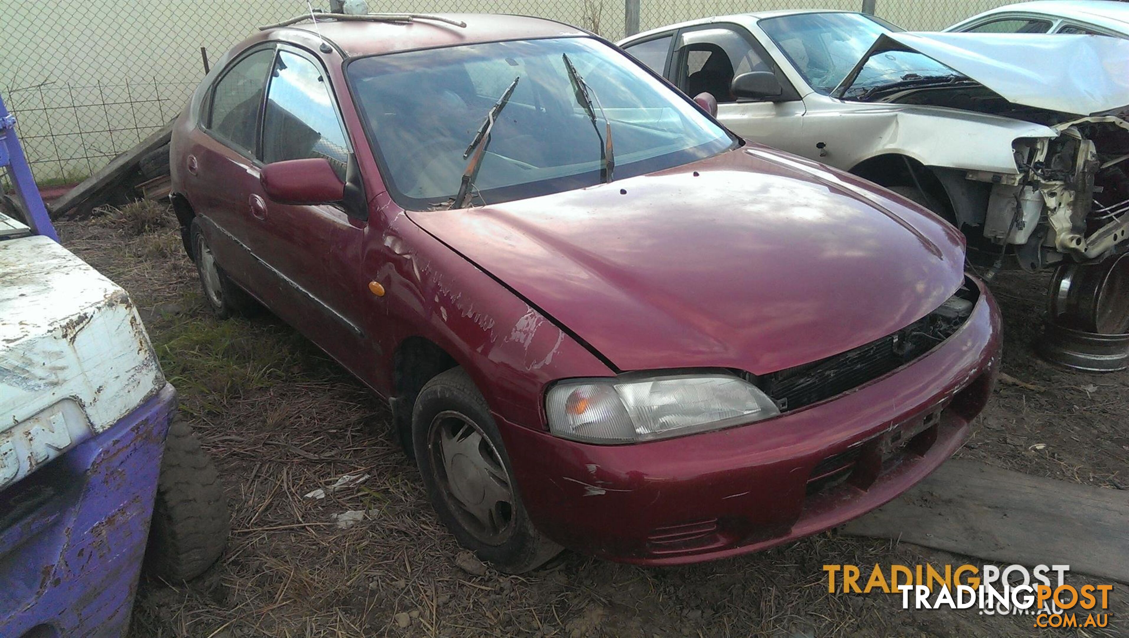 10/94 Ford Laser KJ2 4Dr Hatch Manual 1.8 Petrol LEFT REAR DISC ROTOR