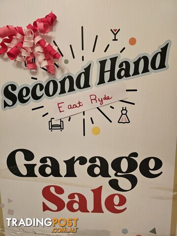 Garage Sale EAST RYDE, so much to check out!