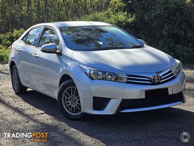 2015 TOYOTA COROLLA ASCENT ZRE172R SEDAN