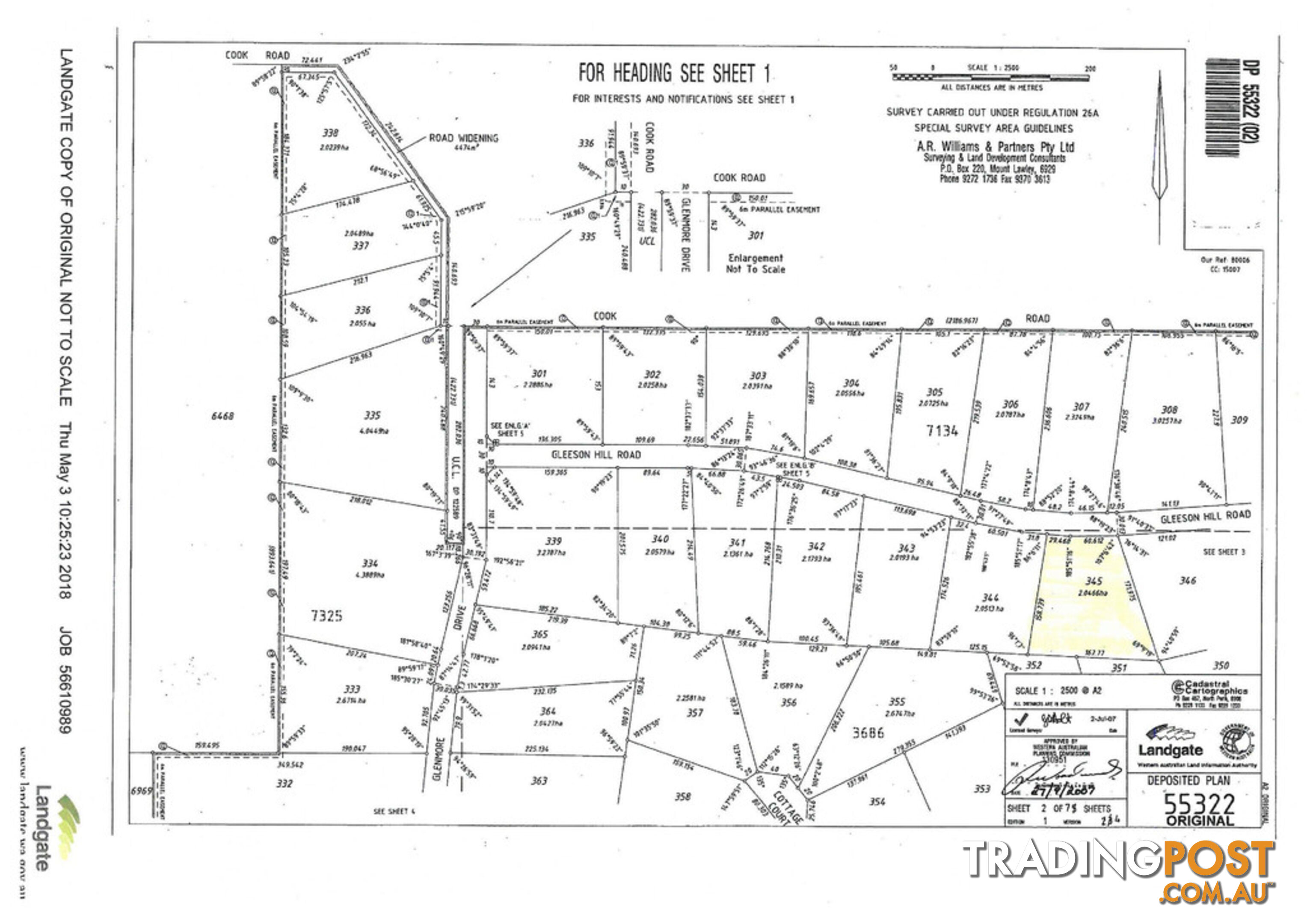 Lot 345 Gleeson Hill Road BAKERS HILL WA 6562