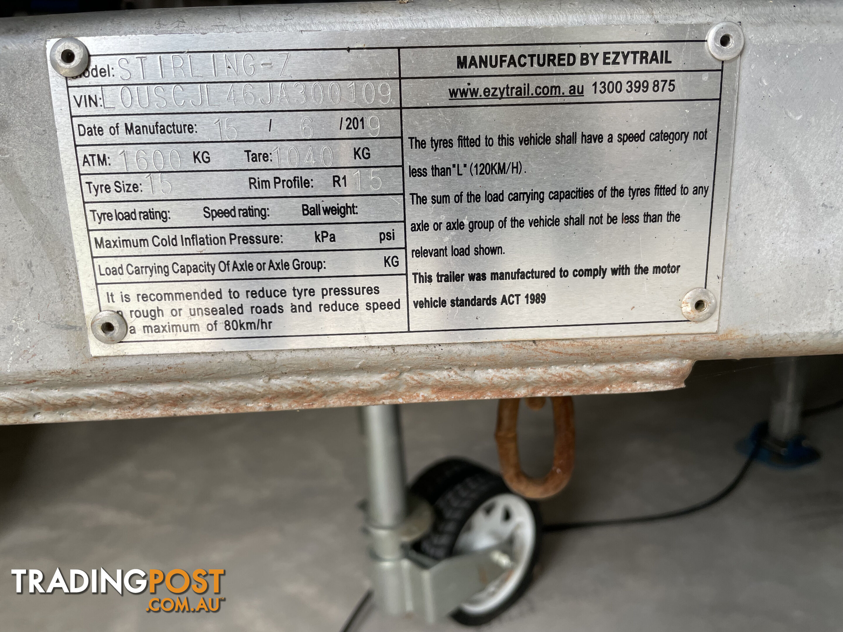 2019 Ezytrail Camper Trailer Stirling