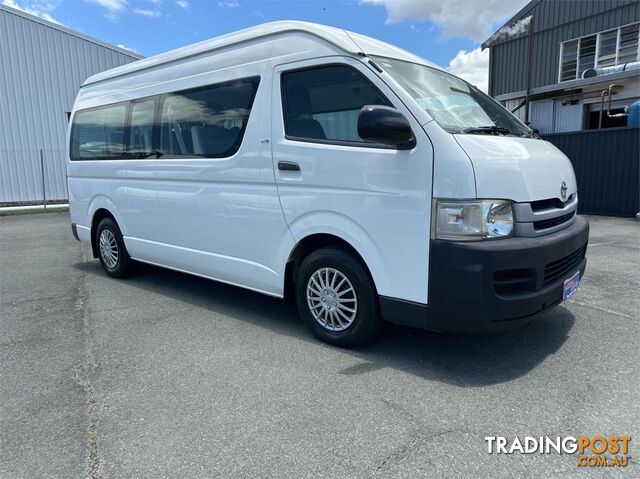 2008 TOYOTA HIACE COMMUTER KDH223RMY07UPGRADE BUS