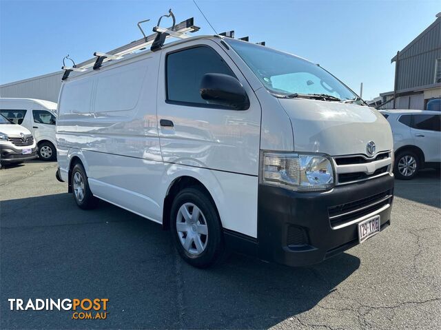 2013 TOYOTA HIACE LWB KDH201RMY12UPGRADE 4D VAN