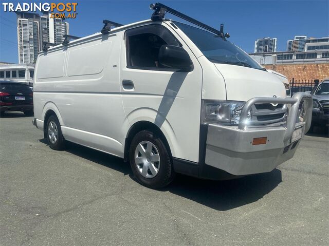 2008 TOYOTA HIACE LWB TRH201RMY07UPGRADE 4D VAN