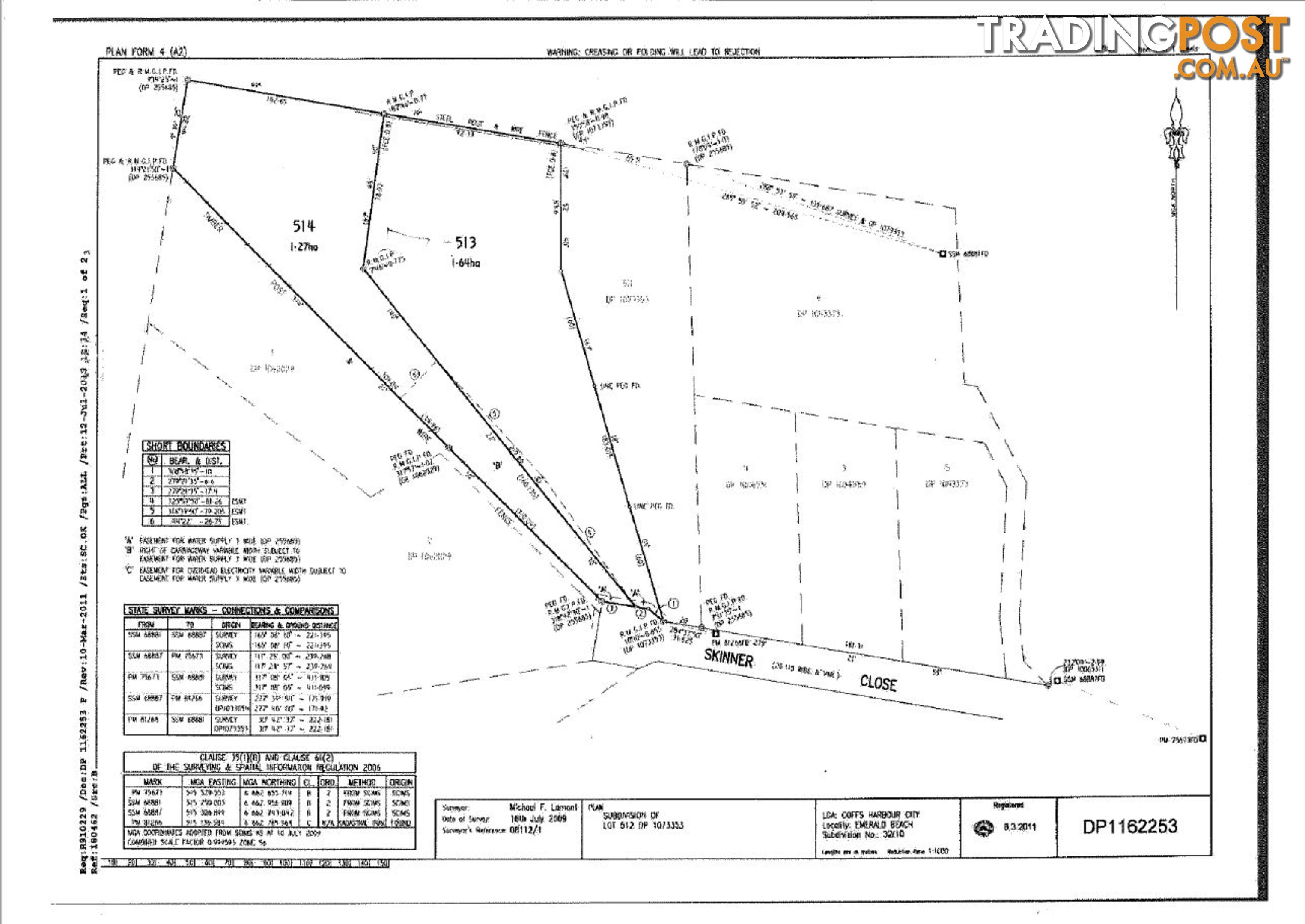 Lot 514 Skinner Close EMERALD BEACH NSW 2456