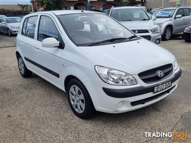 2011 HYUNDAI GETZ S TBMY09 5D HATCHBACK