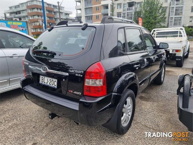 2006 HYUNDAI TUCSON ELITE  4D WAGON