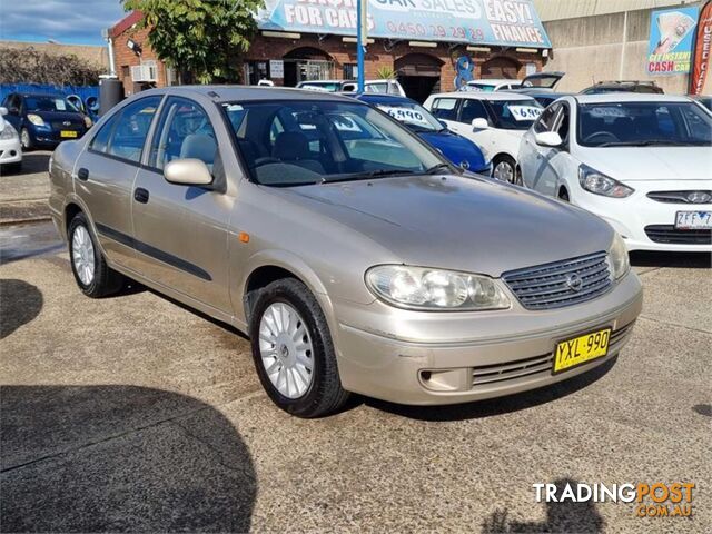 2003 NISSAN PULSAR ST L N16 4D SEDAN