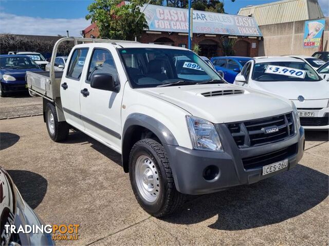 2012 ISUZU D-MAX SX(4X4) TFMY10 CREW C/CHAS