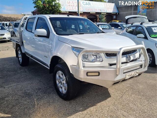 2012 HOLDEN COLORADO LX(4X4) RG CREW CAB P/UP