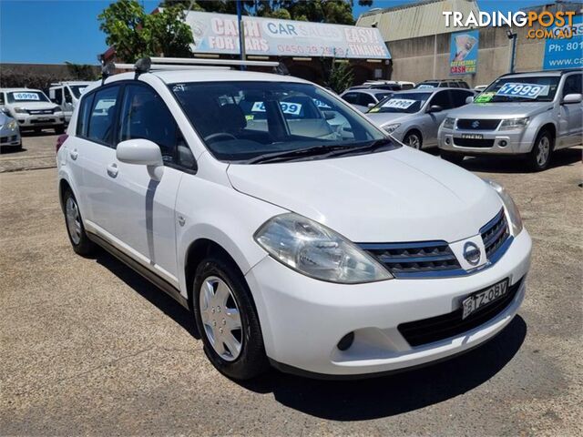 2010 NISSAN TIIDA ST C11SERIES3MY10 5D HATCHBACK