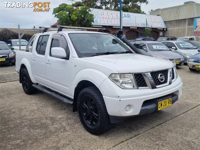 2010 NISSAN NAVARA ST(4X4) D40 DUAL CAB P/UP