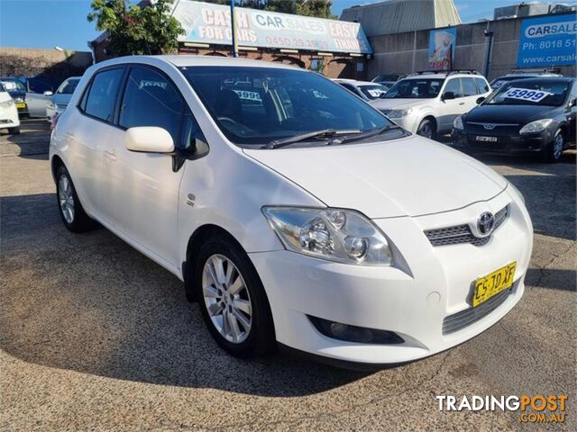 2007 TOYOTA COROLLA ASCENT ZRE152R 5D HATCHBACK