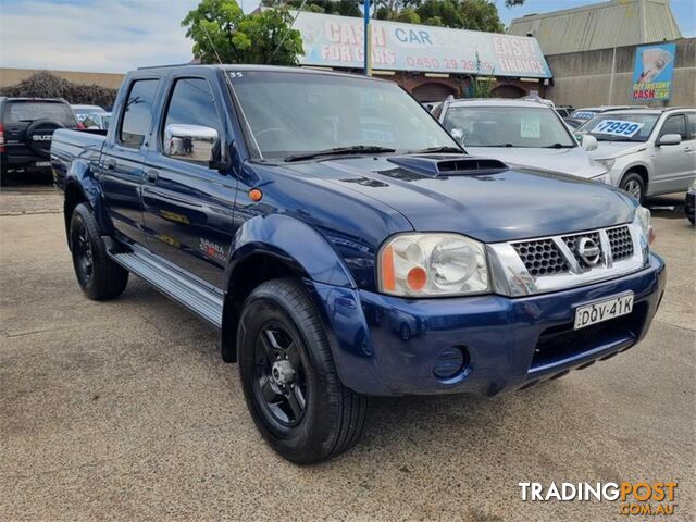 2009 NISSAN NAVARA ST R(4X4) D22MY08 DUAL CAB P/UP