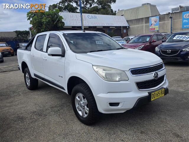 2012 HOLDEN COLORADO LX(4X2) RG CREW CAB P/UP