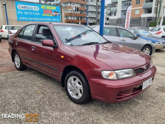 2000 NISSAN PULSAR LX N15II 4D SEDAN