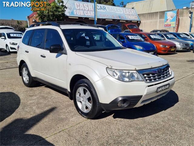 2012 SUBARU FORESTER X MY12 4D WAGON