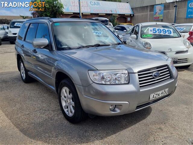 2006 SUBARU FORESTER XS MY07 4D WAGON