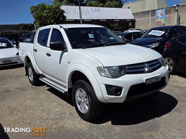 2013 MITSUBISHI TRITON GLX(4X4) MNMY13 DOUBLE CAB UTILITY