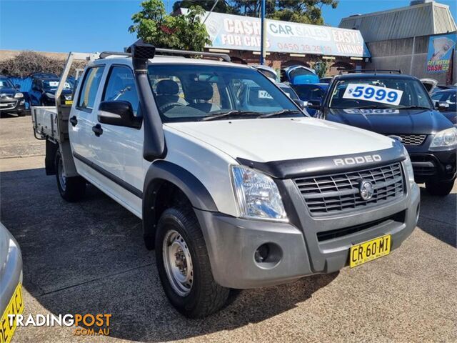 2008 HOLDEN RODEO LX RAMY08 CREW CAB P/UP