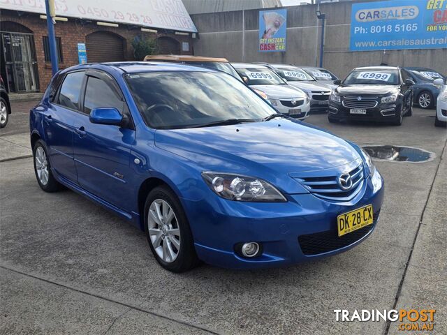 2004 MAZDA MAZDA3 SP23 BK 5D HATCHBACK