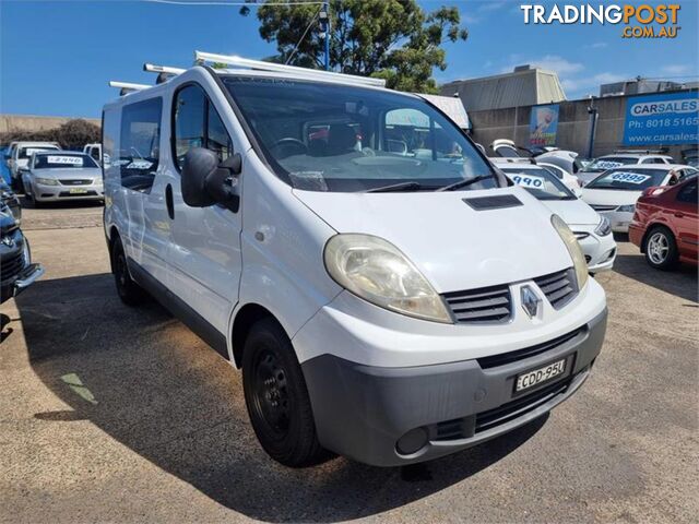 2011 RENAULT TRAFIC 2 0DCISWB L1H1MY11 2D VAN