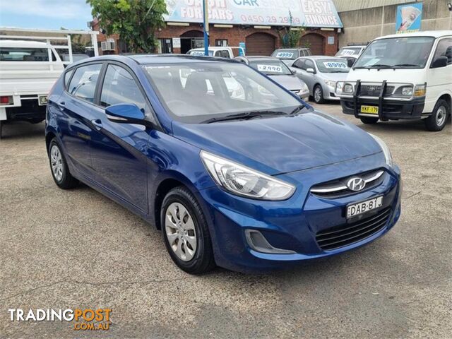 2015 HYUNDAI ACCENT ACTIVE RB2MY15 5D HATCHBACK