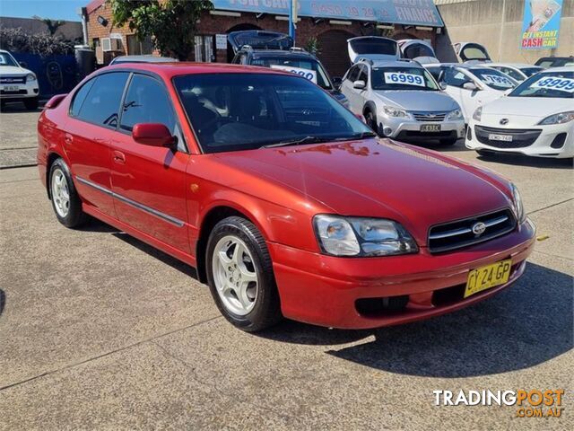 1999 SUBARU LIBERTY GX(AWD) MY00 4D SEDAN