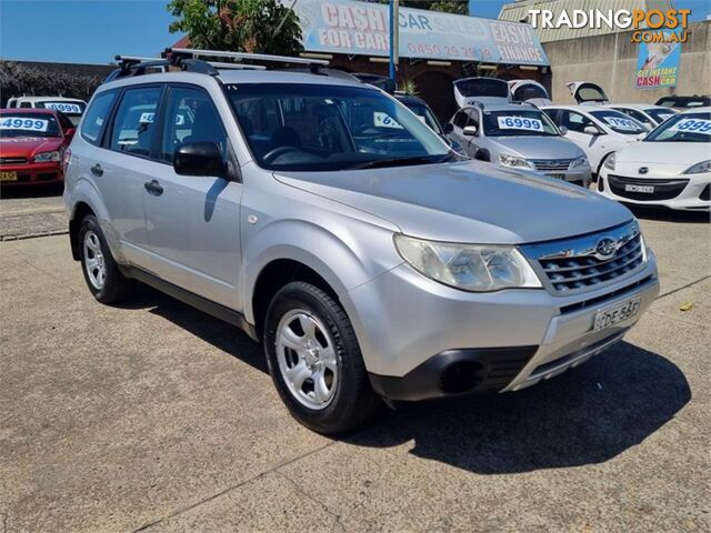 2011 SUBARU FORESTER X MY11 4D WAGON