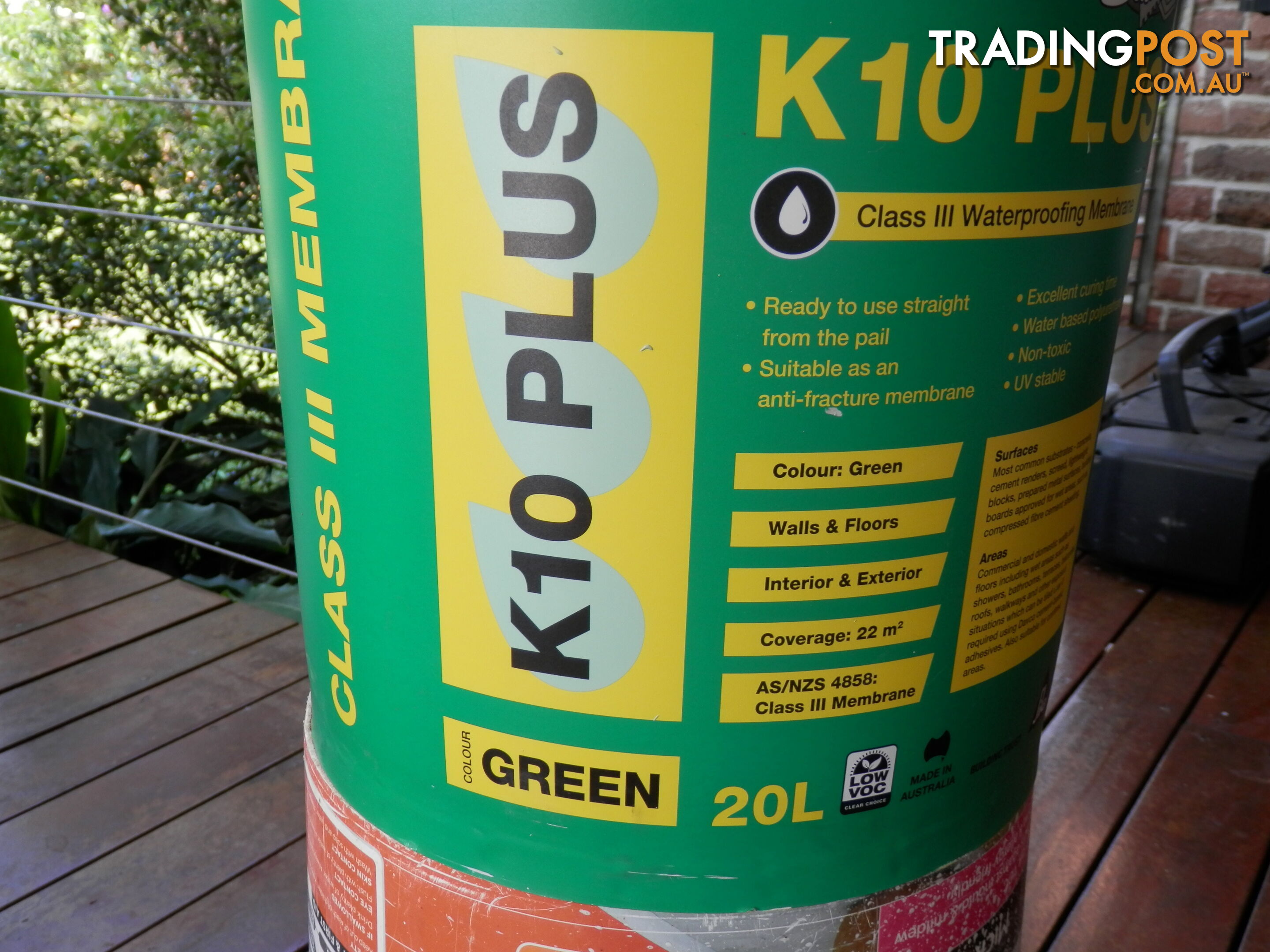 DAVCO brand K10 PLUS Water Proofing Membrane and waterproofing tape