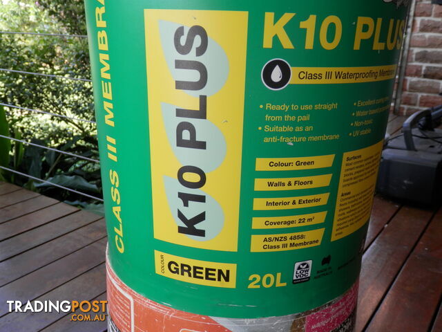 DAVCO brand K10 PLUS Water Proofing Membrane and waterproofing tape