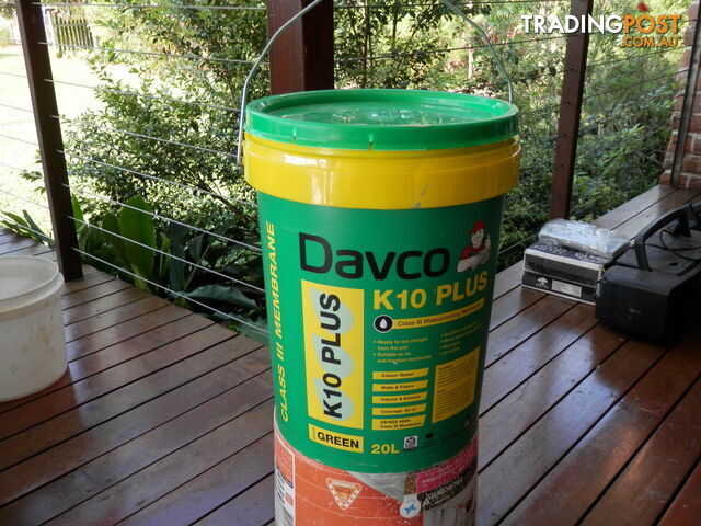 DAVCO brand K10 PLUS Water Proofing Membrane and waterproofing tape