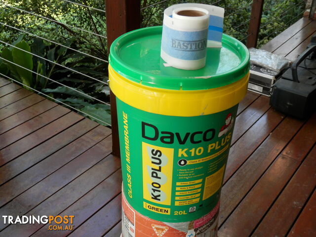 DAVCO brand K10 PLUS Water Proofing Membrane and waterproofing tape