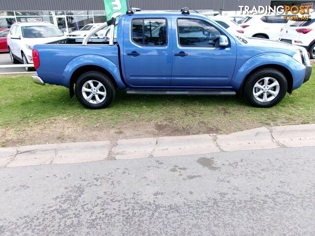 2013 NISSAN NAVARA ST D40 SERIES 6 DUAL CAB UTILITY