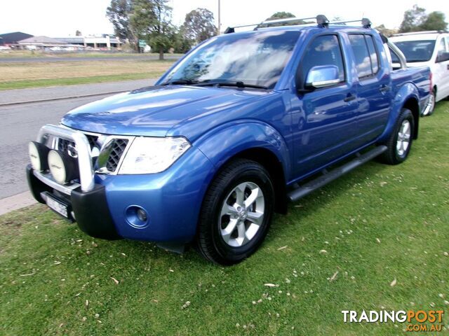 2013 NISSAN NAVARA ST D40 SERIES 6 DUAL CAB UTILITY