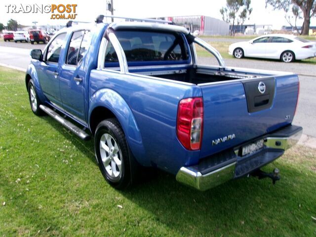 2013 NISSAN NAVARA ST D40 SERIES 6 DUAL CAB UTILITY