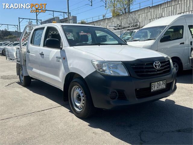 2013 TOYOTA HILUX WORKMATE TGN16RMY12 UTILITY