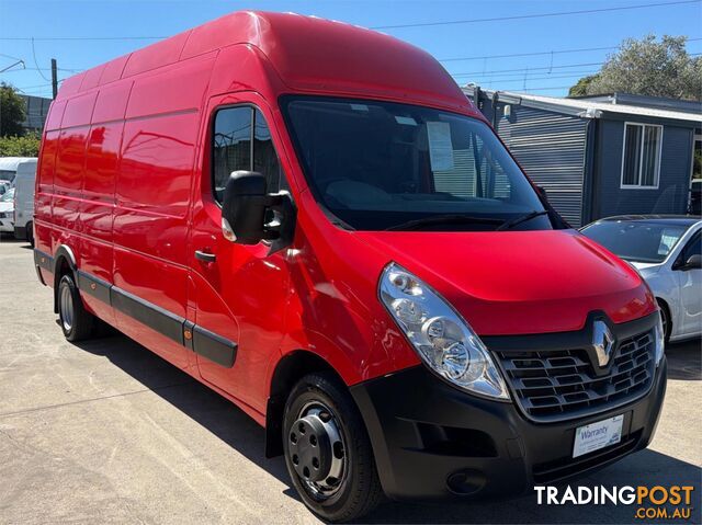 2017 RENAULT MASTER X62 VAN