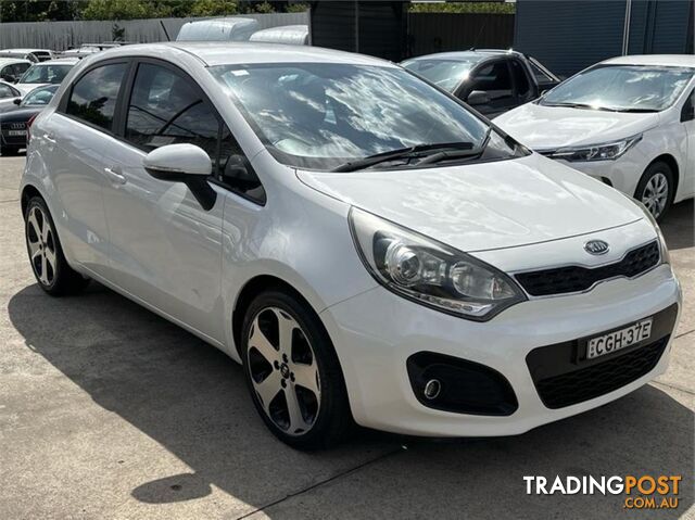 2012 KIA RIO SLI UBMY12 HATCHBACK