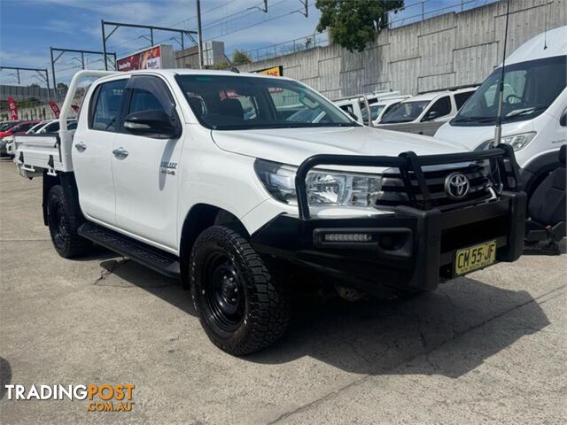 2017 TOYOTA HILUX SR GUN126R CAB CHASSIS