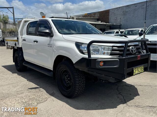 2017 TOYOTA HILUX SR GUN126R CAB CHASSIS