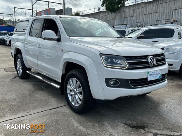 2016 VOLKSWAGEN AMAROK TDI420HIGHLINE 2HMY16 UTILITY