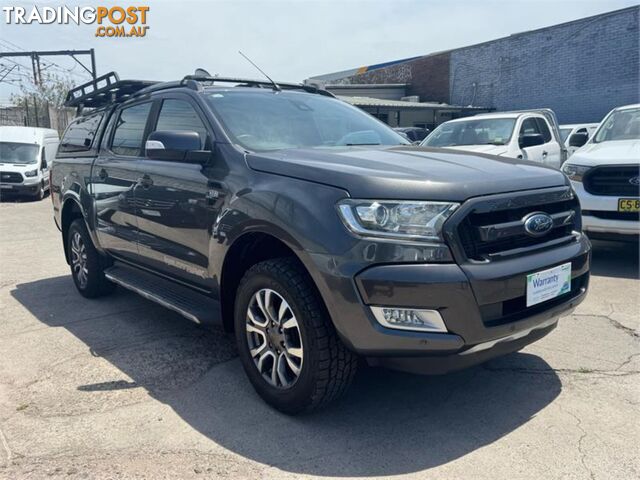 2017 FORD RANGER WILDTRAK PXMKII UTILITY