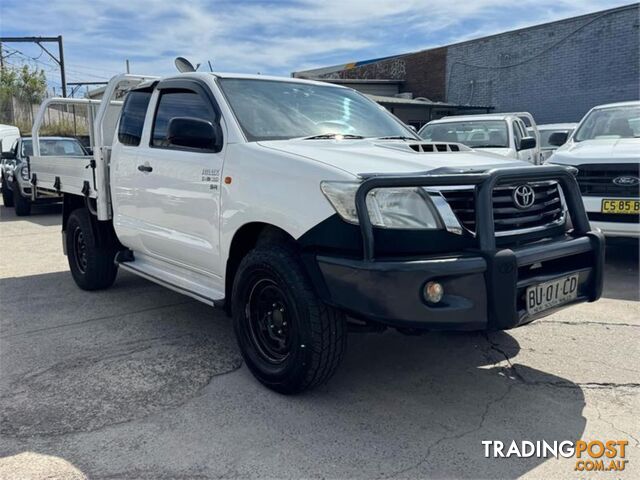 2013 TOYOTA HILUX SR KUN26RMY12 CAB CHASSIS