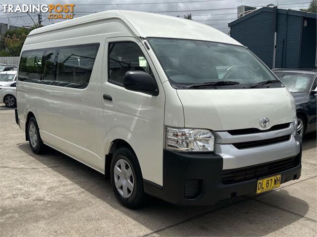 2018 TOYOTA HIACE COMMUTER KDH223R BUS