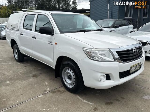 2013 TOYOTA HILUX SR GGN15RMY12 UTILITY