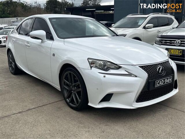 2013 LEXUS IS IS250FSPORT GSE30R SEDAN