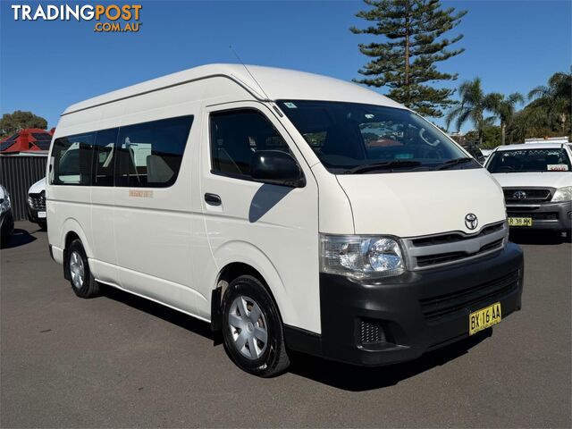 2013 TOYOTA HIACE COMMUTER TRH223RMY12 BUS - photo 2 of 28