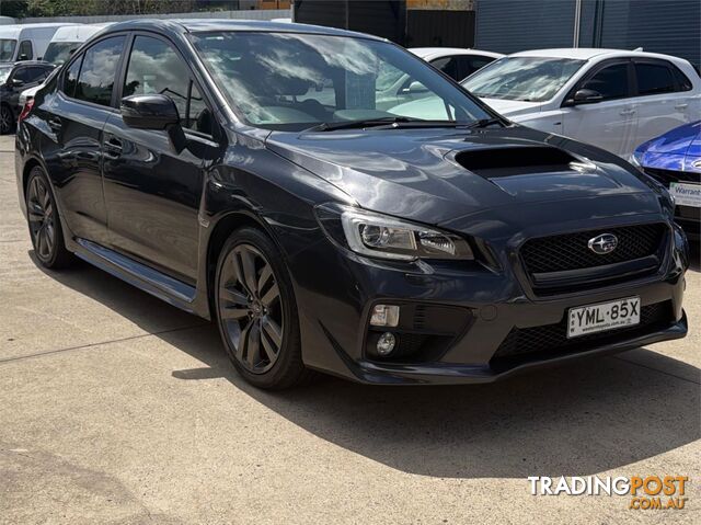 2016 SUBARU WRX PREMIUM VAMY17 SEDAN